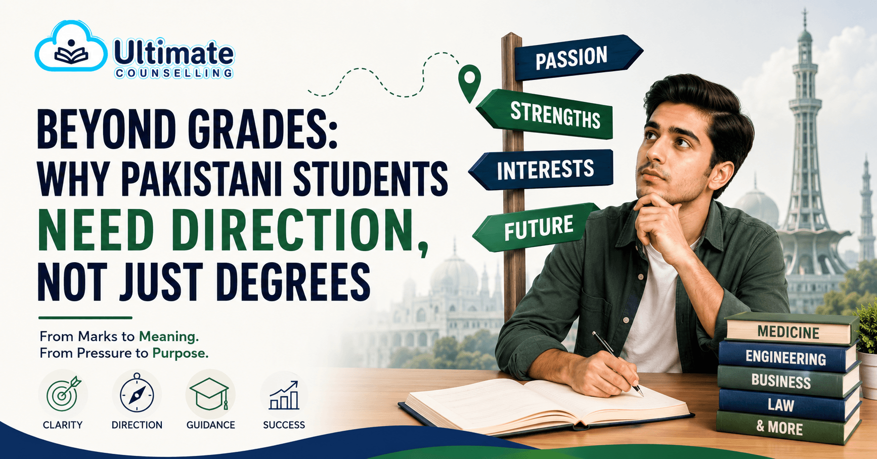 Career & Educational Counseling Services for Pakistani Students: Beyond Grades, Towards Purpose